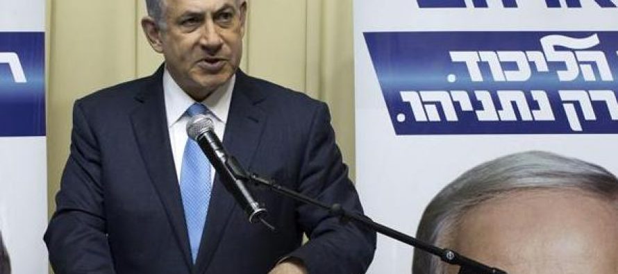 El primer ministro israelí, Benjamín Netanyahu, consideró hoy que el discurso...