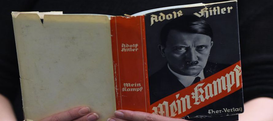 Las autoridades bávaras vetaron durante setenta años la reedición del libro...