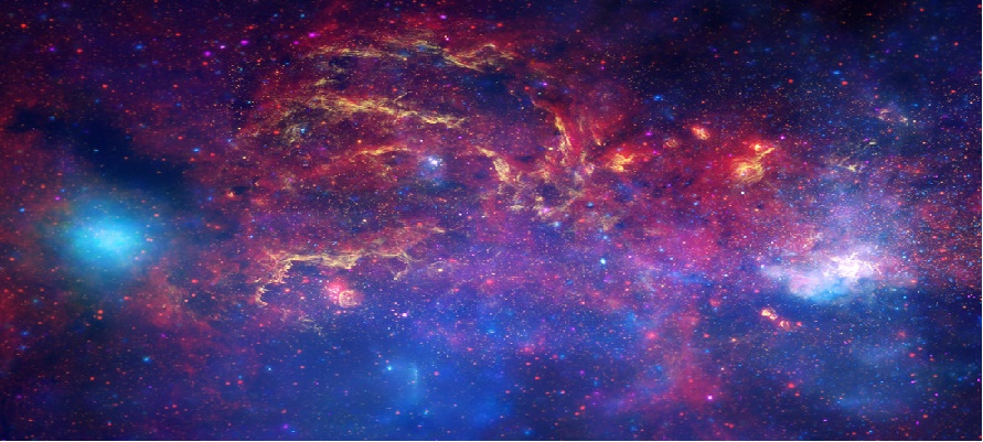 Los investigadores recopilaron imágenes de la galaxia, que solo se puede observar con...