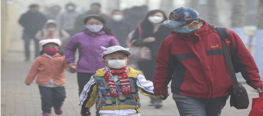 Varias decenas de ciudades del centro y norte de China sufren estos días niveles de...