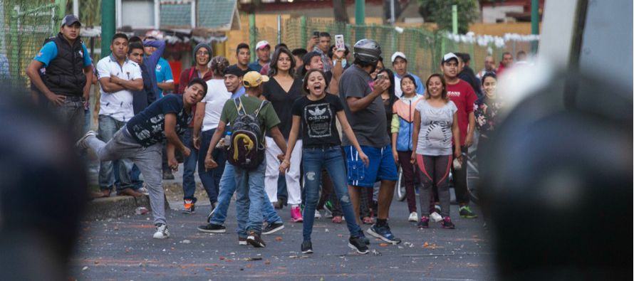 Hasta ahora la mayor protesta se ha registrado en Monterrey, capital del norteño estado de...