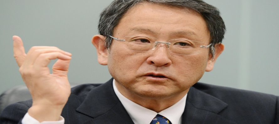 El presidente de Toyota, Akio Toyoda, dijo que la firma no tiene planes inmediatos para reducir su...