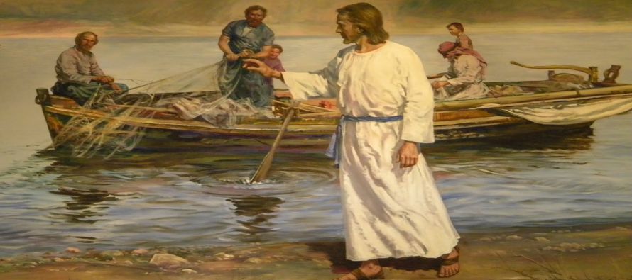 Jesús les dijo: «Venid conmigo, y os haré llegar a ser pescadores de hombres». Al...