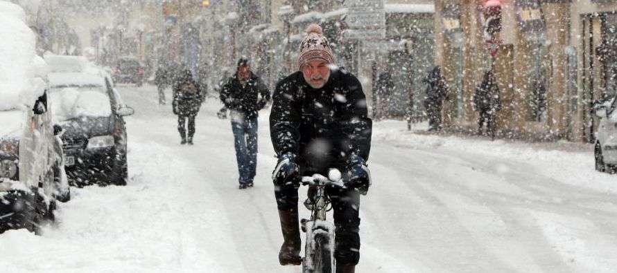 Dos hombres sin hogar murieron congelados en Eslovaquia el fin de semana y el clima causó...