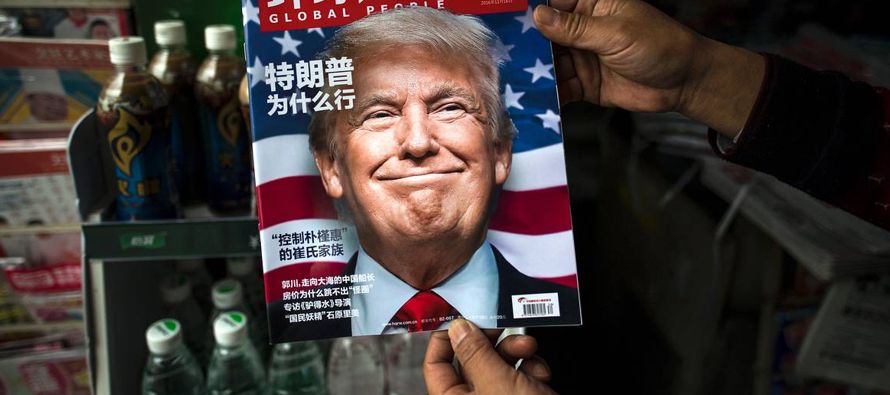 Dos periódicos chinos influyentes advirtieron el lunes al presidente electo de Estados...