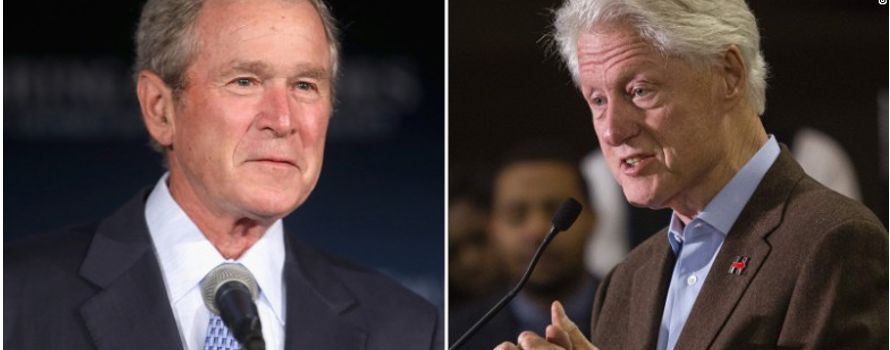 Por su parte, en 2001, Clinton manifestó a Bush que se iba a embarcar en 