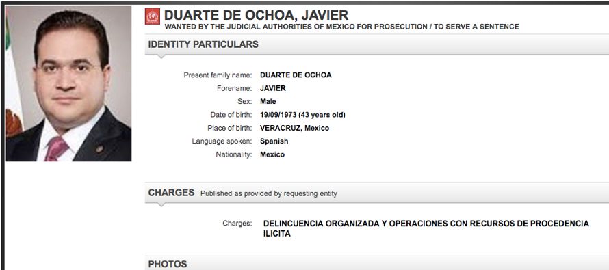 Gobernador de Veracruz de 2010 a 2016, Duarte es señalado como responsable de la quiebra del...