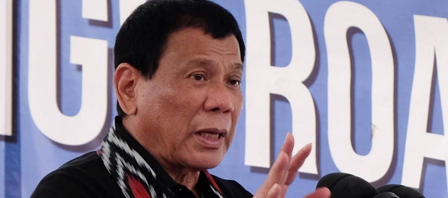 Para refutar la tesis de Gaviria, Duterte señaló las diferencias entre la...