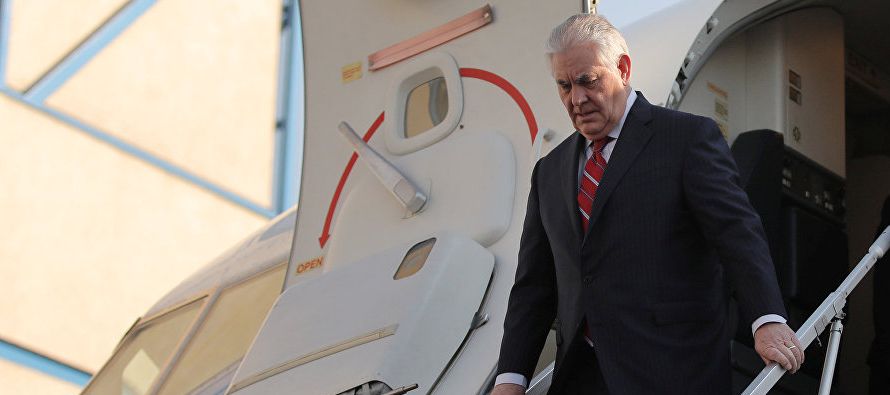 Tillerson llegó hoy a Ciudad de México a bordo de una aeronave oficial al Aeropuerto...