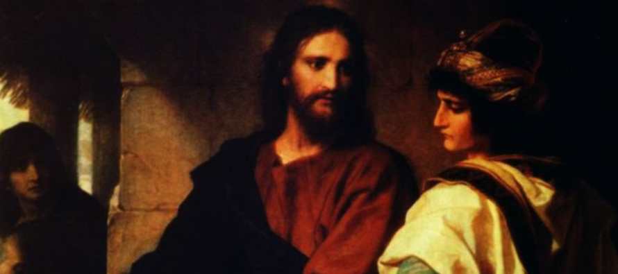 Mas Jesús, tomando de nuevo la palabra, les dijo: «¡Hijos, qué difícil...
