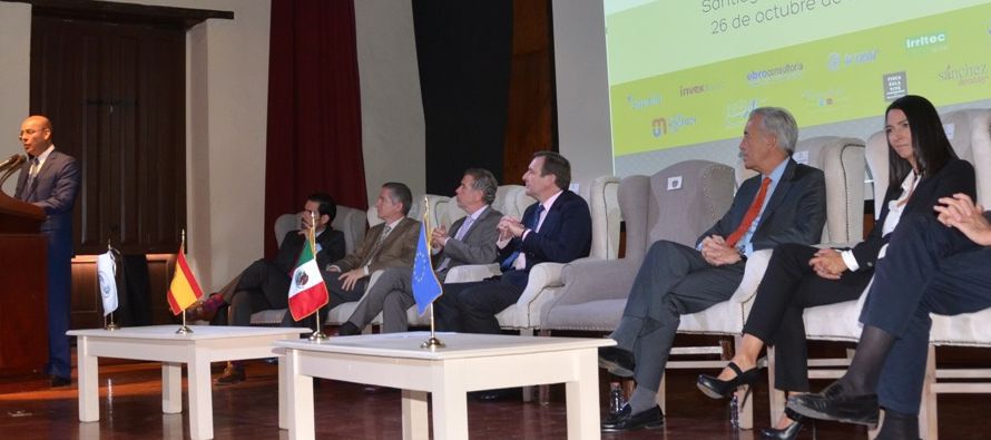 Larraga recordó que España es el segundo país inversor en México...