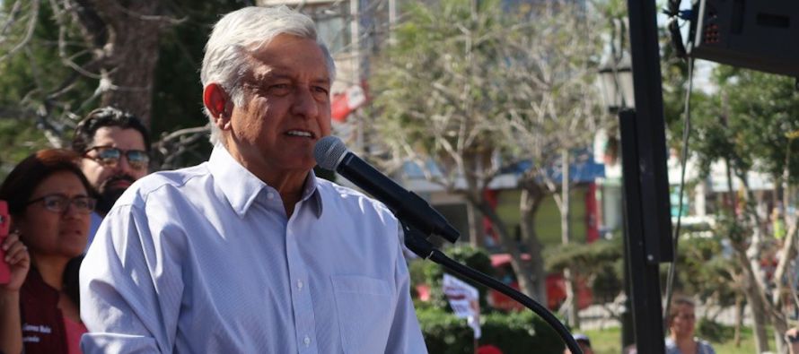 El eterno candidato de la izquierda mexicana dijo que la región fronteriza de El Paso, que...