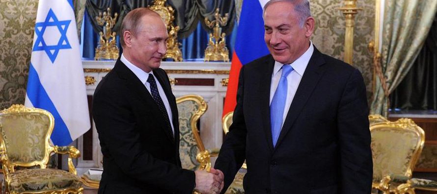 Netanyahu elogió el papel desempeñado por Rusia en la lucha contra el grupo Estado...