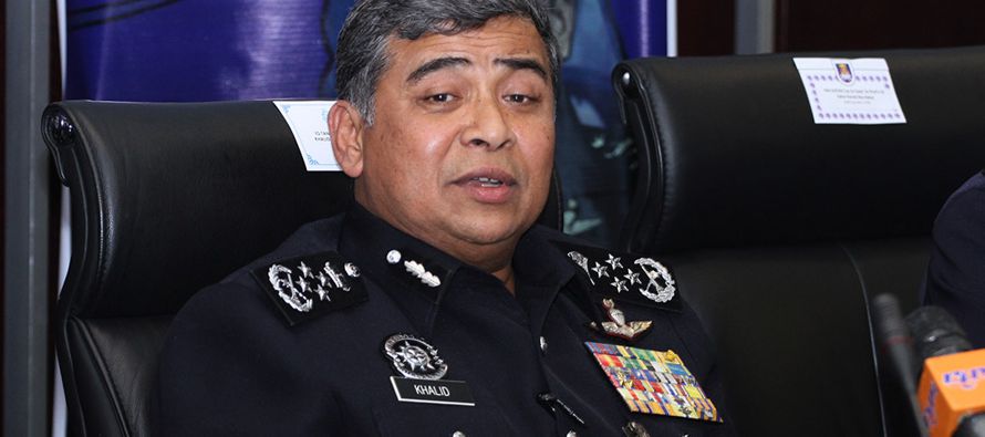 El jefe de la Policía malasia, Khalid Abu Bakar, no quiso decir durante una rueda de prensa...