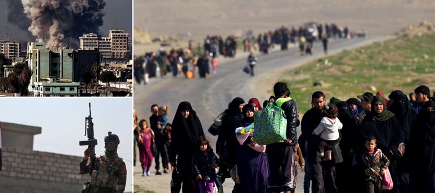 El Ministerio iraquí de Desplazados y Migraciones precisó que 300.141 personas han...