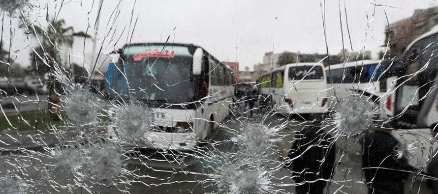 Un doble ataque con bombas contra peregrinos chiíes el sábado en la capital de Siria...