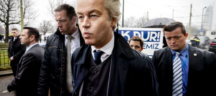 Wilders, que ha prometido 