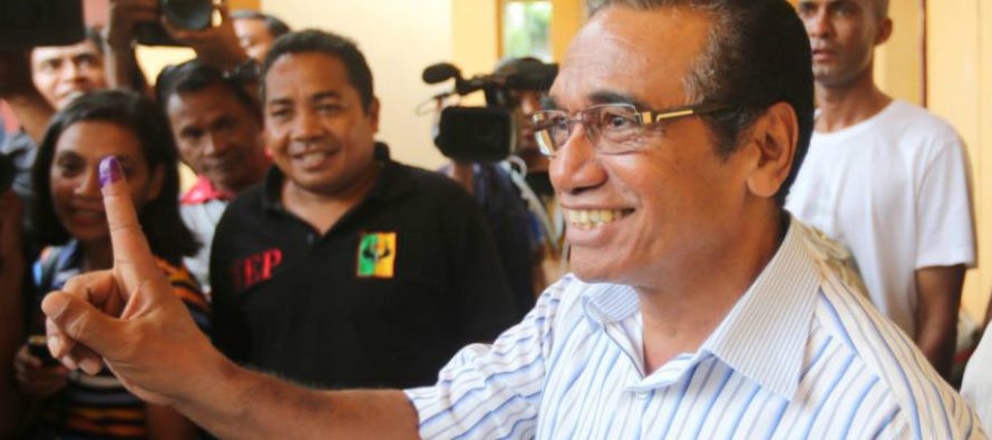 El exlíder guerrillero Francisco Guterres será el próximo presidente de Timor...