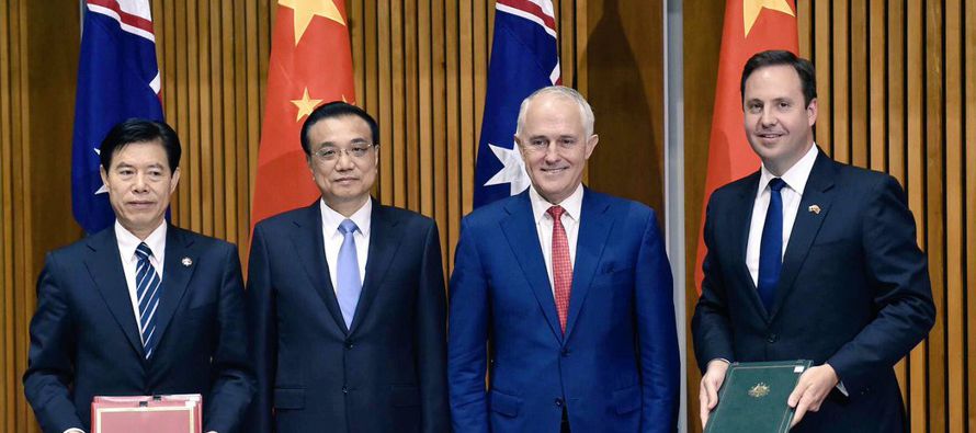 Turnbull rechazó argumentos de que Australia deberá elegir entre su socio principal...
