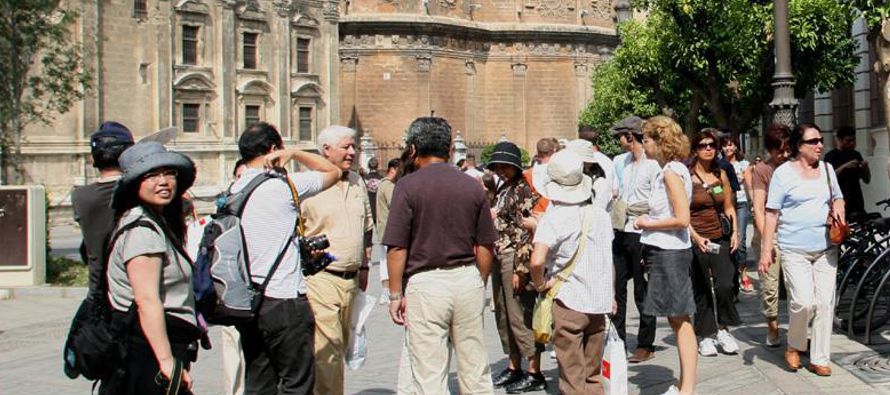 El gasto total realizado por los turistas que visitaron España subió con fuerza en...