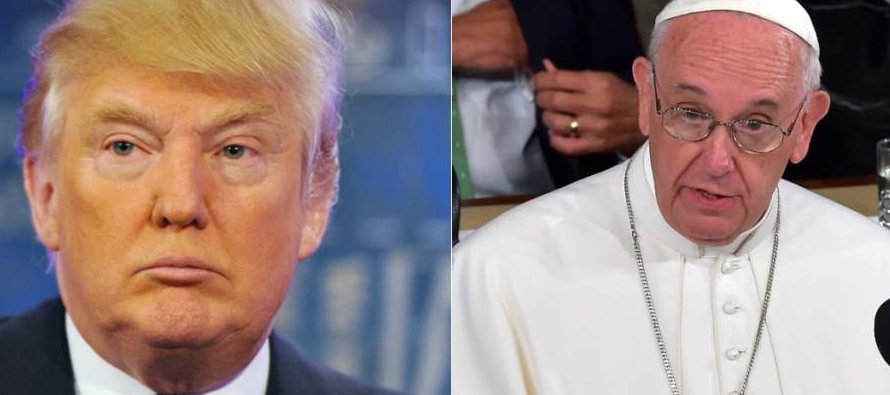 El presidente de Estados Unidos, Donald Trump, no ha pedido reunirse con el Papa Francisco durante...