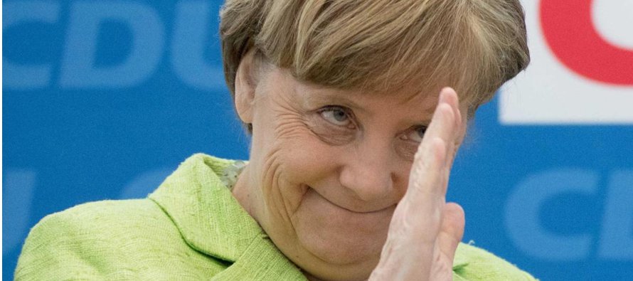 La canciller alemana, Angela Merkel, trasladó al presidente estadounidense, Donald Trump, la...