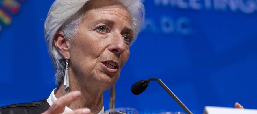 La directora gerente del Fondo Monetario Internacional (FMI), Christine Lagarde, reconoció...