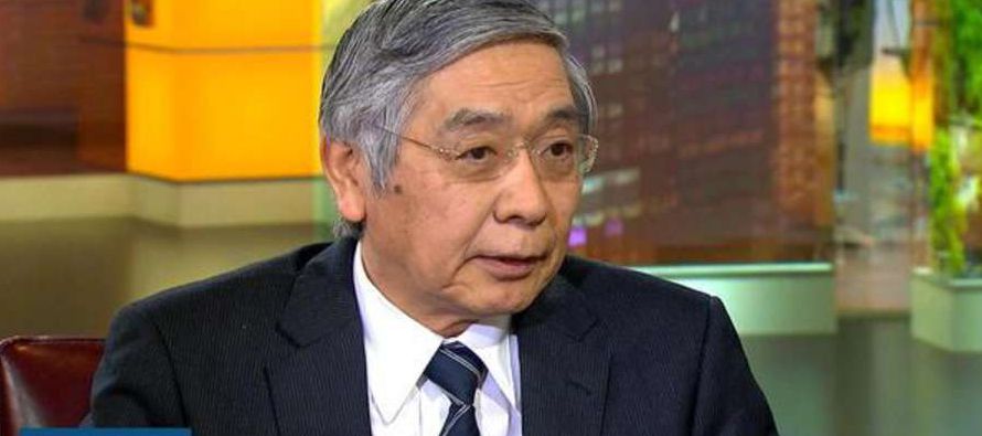 Kuroda, antiguo jefe del Banco de Desarrollo de Asia, dijo que mientras que las autoridades...