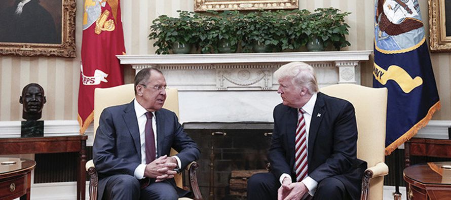 El presidente Donald Trump cree que su encuentro con el ministro de Asuntos Exteriores de Rusia,...