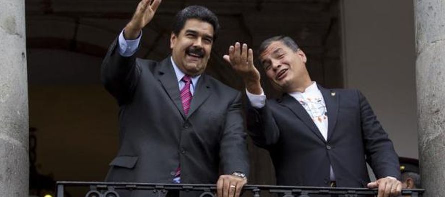 Correa ha admitido que la situación en Venezuela es 