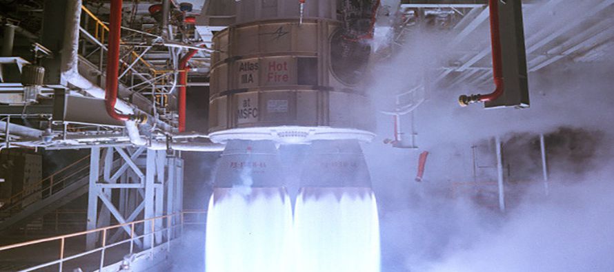 Actualmente, el motor ruso RD-180 se instala en la primera etapa del cohete estadounidense Atlas V....