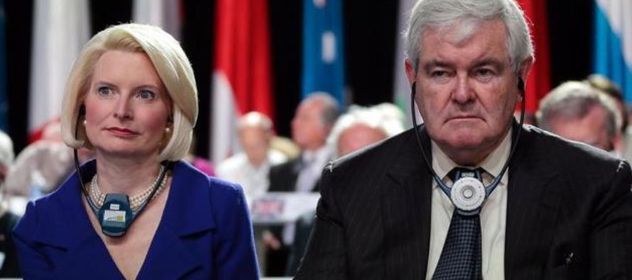 Callista Gingrich, la mujer con la que el ex presidente de la Cámara de Representantes de...