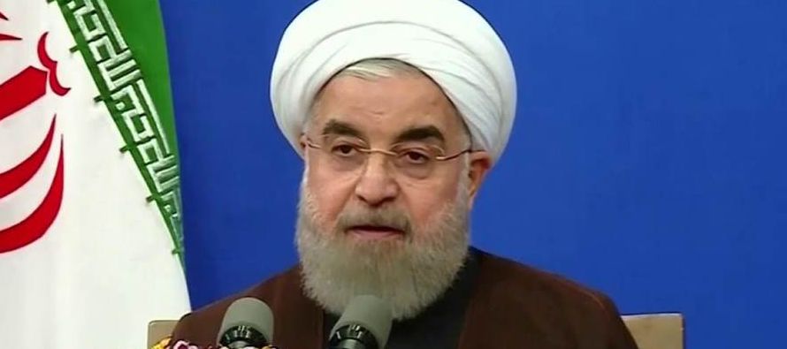 Rouhani también dijo en la conferencia de prensa que continuará con el programa de...