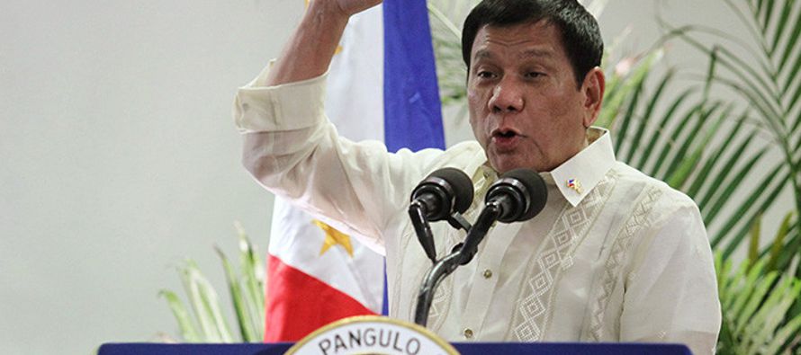 El líder filipino ha vuelto a reconocer la envergadura del narcotráfico en su...