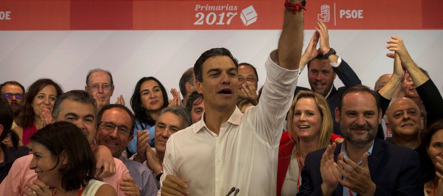 Pedro Sánchez, el líder del Partido Socialista Obrero Español (PSOE) que fue...