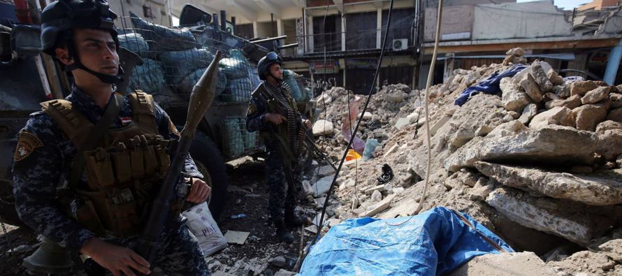 El bombardeo, el pasado 17 de marzo,  se dirigía a un edificio de Mosul donde se...