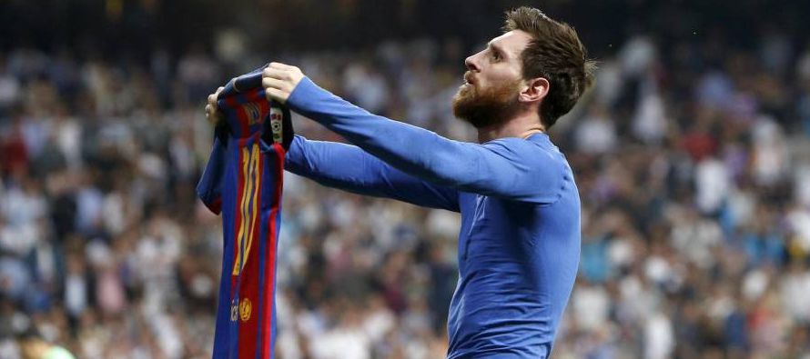 Messi terminó como el máximo goleador de las cinco principales ligas de Europa la...
