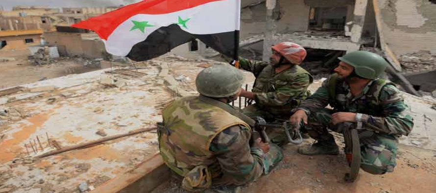 Al oriente de la provincia de Alepo recuperaron en las últimas horas más de 20 aldeas...