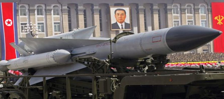 El test tiene lugar después de que el pasado 29 de mayo Pyongyang probara otro misil de...