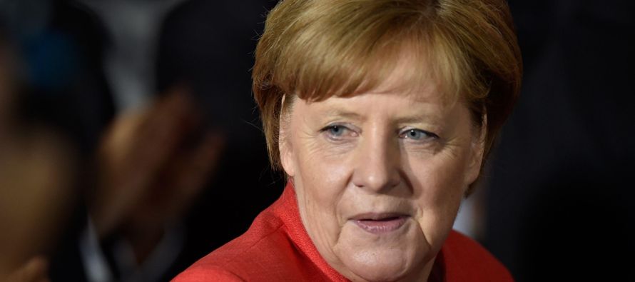 La canciller alemana, Angela Merkel, dijo el sábado que la construcción de muros no...