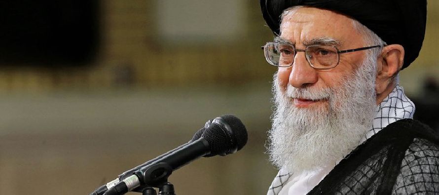 En su discurso del domingo, Jamenei dijo que cualquier esfuerzo para desestabilizar al país...