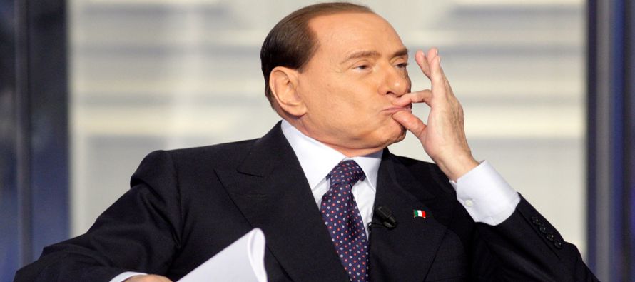 En una aparición en un programa vespertino del canal privado La7, Berlusconi fue preguntado...