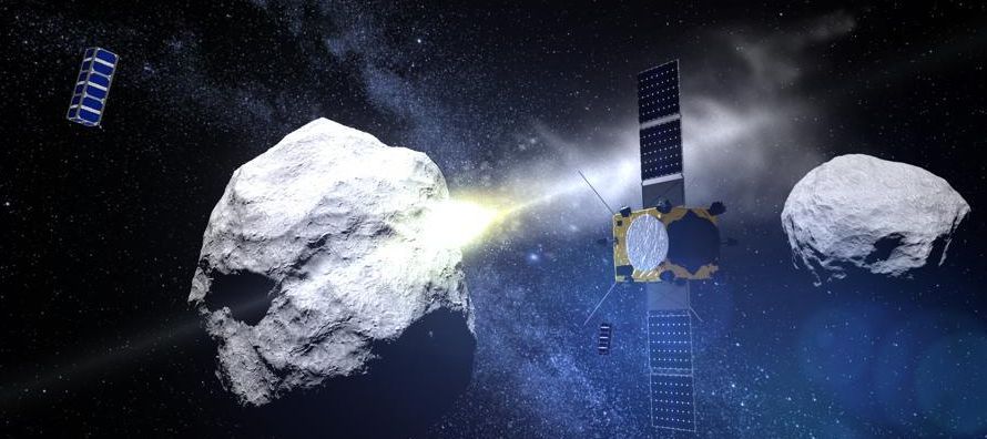 El impacto cambiaría la velocidad de un asteroide amenazante por una pequeña...