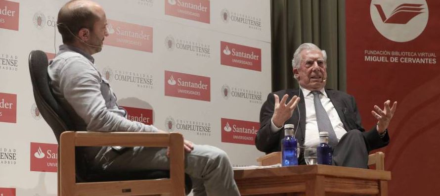 Vargas Llosa tenía, pues, toda la autoridad del mundo para hablar de su colega y con esa...