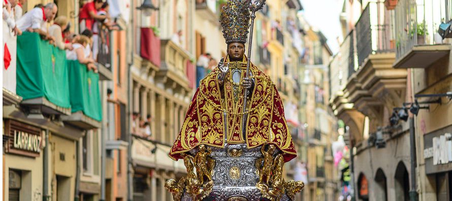 San Fermín de Amiens, nacio -según su leyenda- en Pamplona alrededor del año...