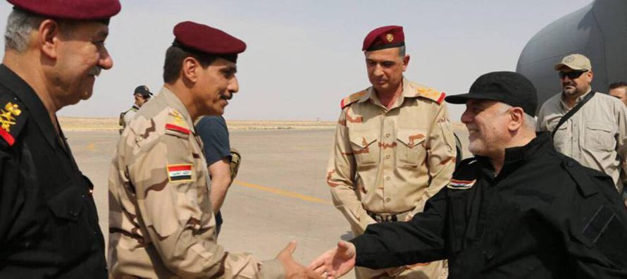El primer ministro de Irak, Haider al Abadi, ha felicitado este domingo a las fuerzas...