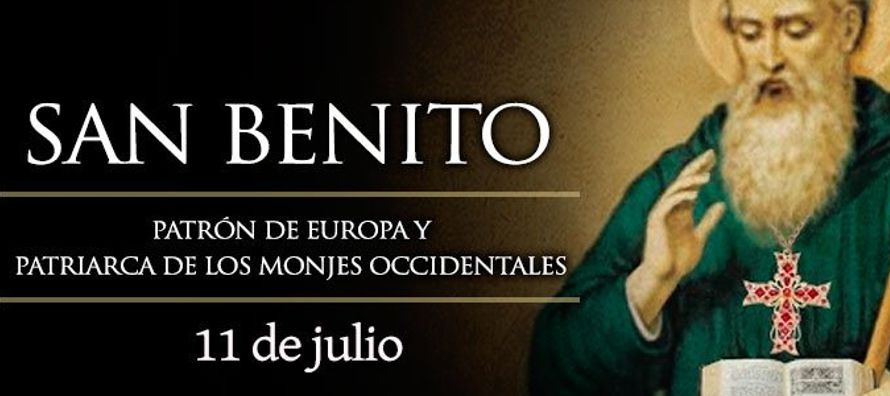 Benito nació en Nursia, Italia, hacia el año 480 en el seno de una familia de...
