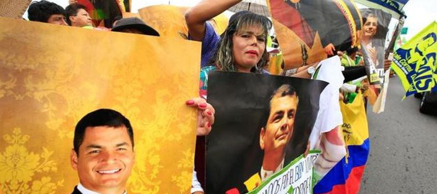 Rafael Correa abandona Ecuador, pero lo hace "muy dolido". El ex mandatario...