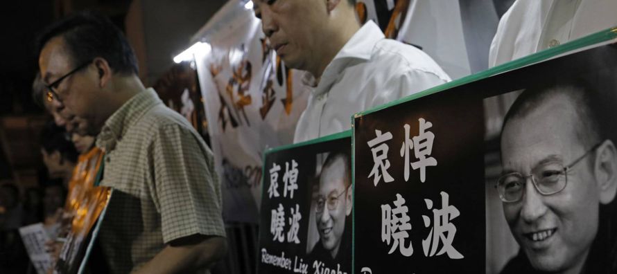 Un sucinto comunicado del Ayuntamiento de Shenyang, la ciudad donde ha muerto Liu...