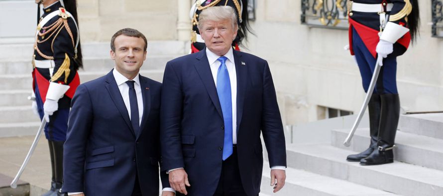Macron situó la invitación en un contexto histórico, que trasciende, como...